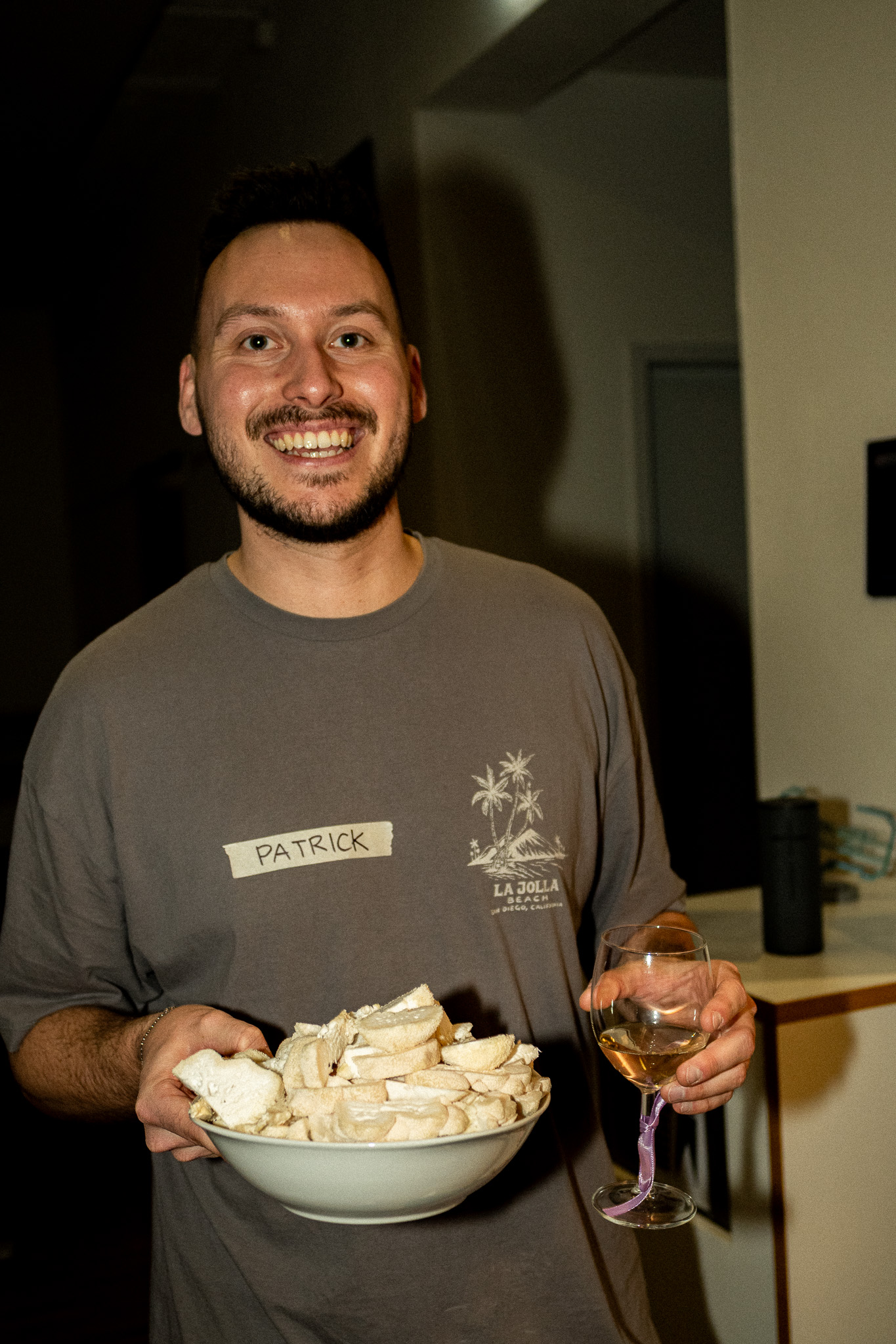 Das Teammitglied Patrick Grimmeisen von der Pilzfarm BetterMyco aus Würzburg