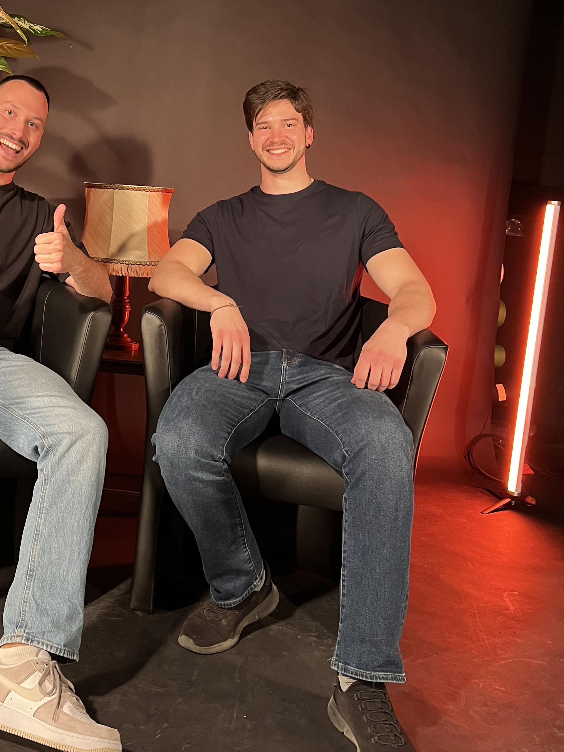 Das Teammitglied Tomás Kochendörfer von der Pilzfarm BetterMyco aus Würzburg